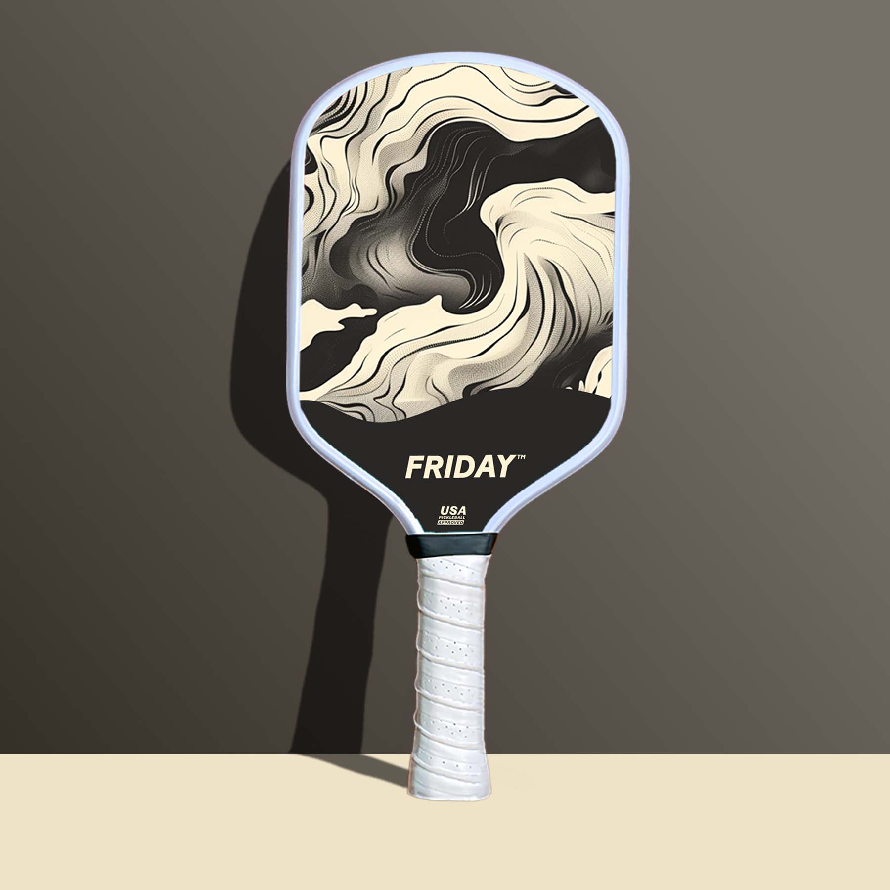 Friday Pickleball Paddle | Carbon Fiber (16mm) - Friday Pickleball