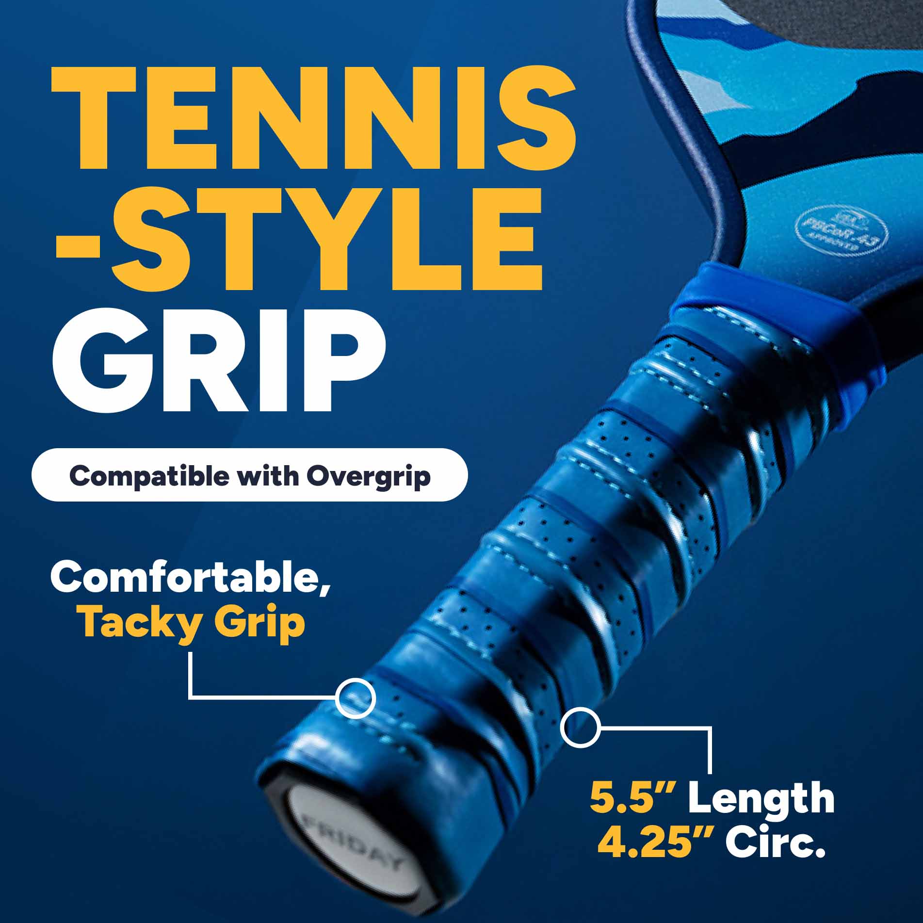 Friday Fever Paddle | Gen 3 (16mm) - Friday Pickleball