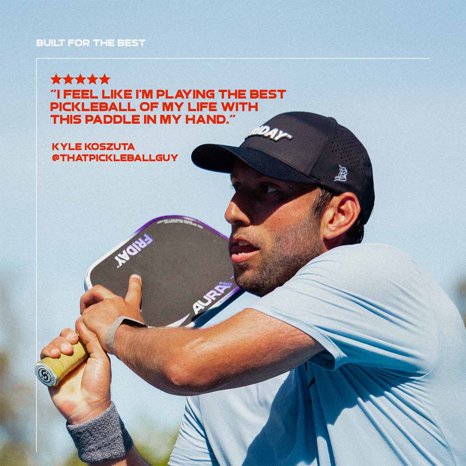 Friday Aura Pro Paddle | Gen 4 (16mm) - Friday Pickleball