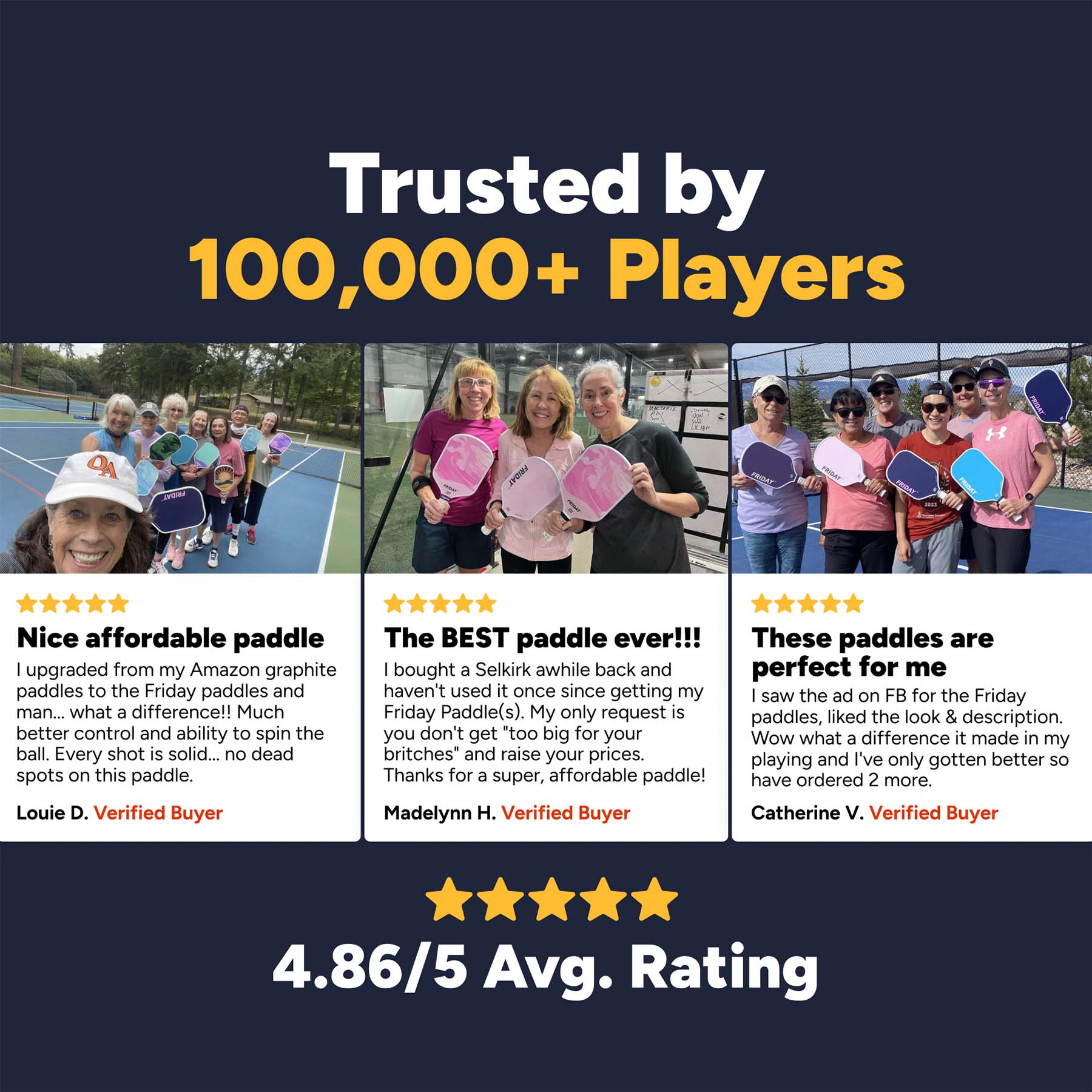 Friday Pickleball Paddle | Carbon Fiber (16mm) - Friday Pickleball