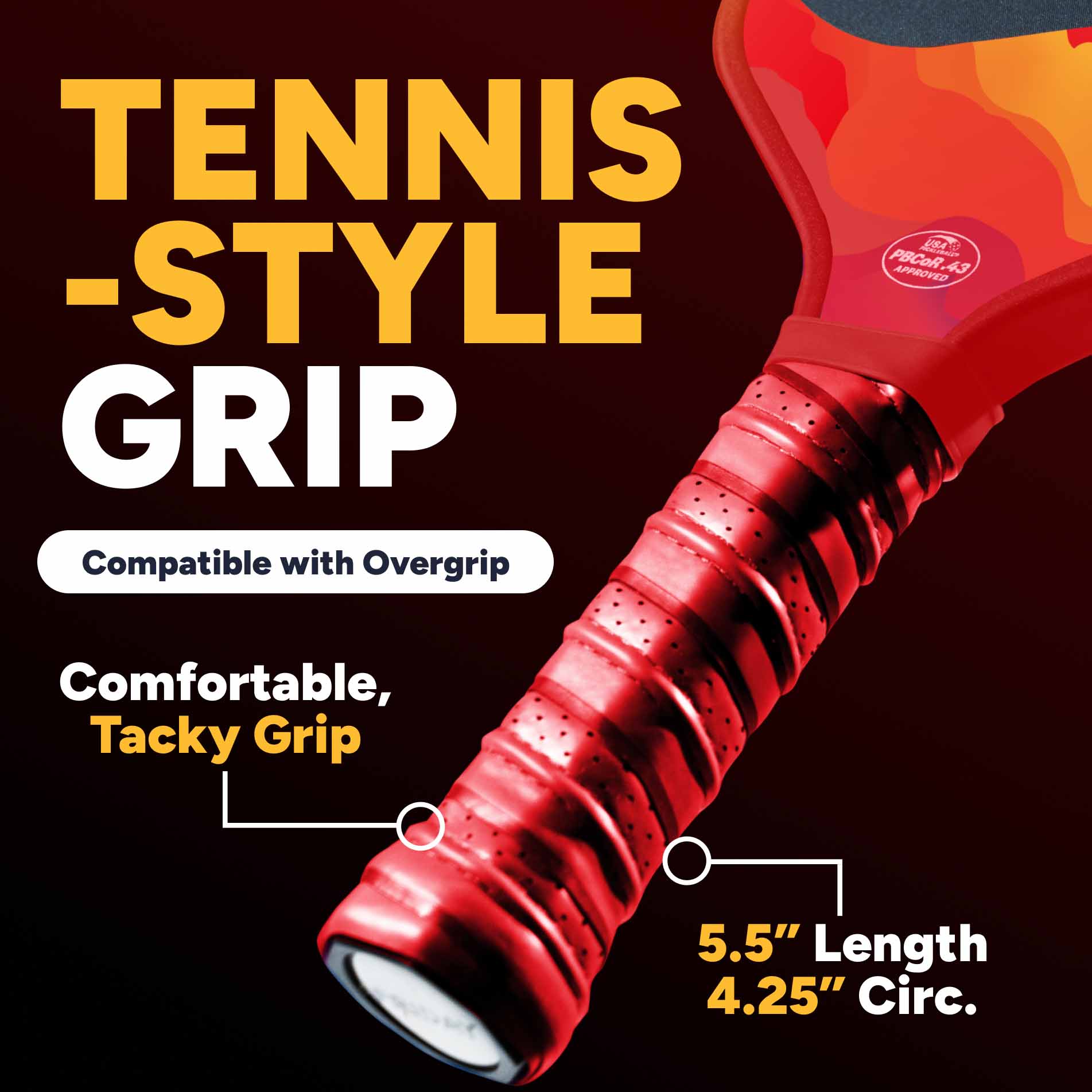 Friday Fever Paddle | Gen 3 (16mm) - Friday Pickleball
