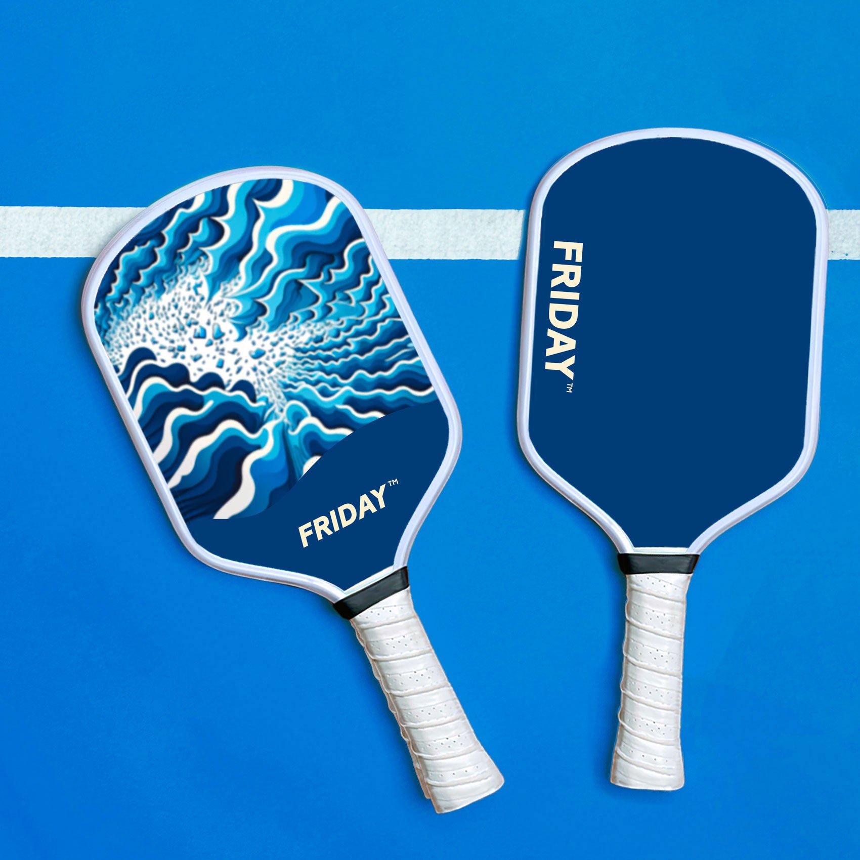 Friday Pickleball Paddle | Carbon Fiber (16mm) - Friday Pickleball