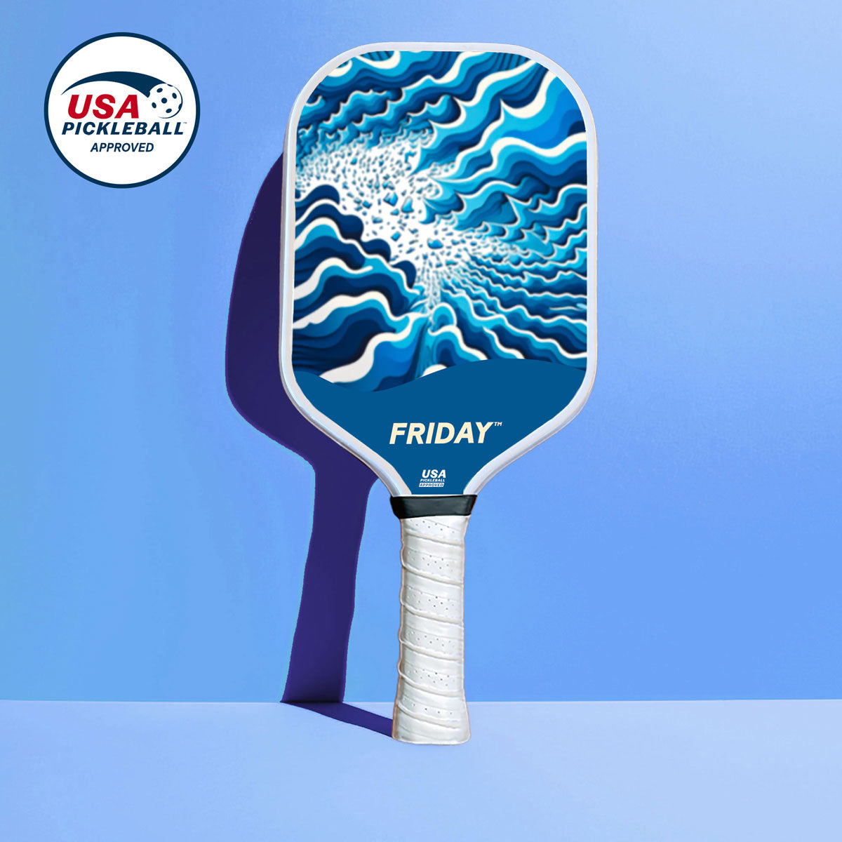 Friday Pickleball Paddle | Carbon Fiber (16mm) - Friday Pickleball