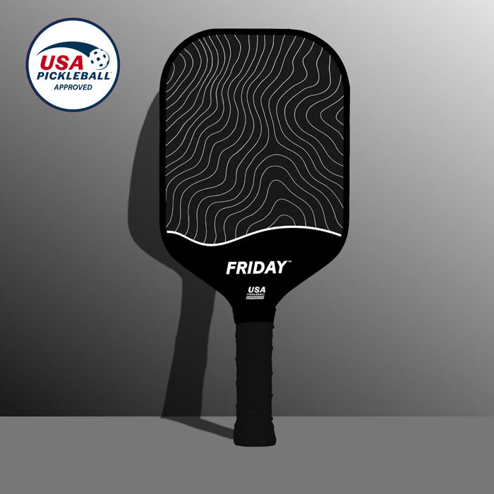 Friday Pickleball Paddle | Carbon Fiber (16mm) - Friday Pickleball
