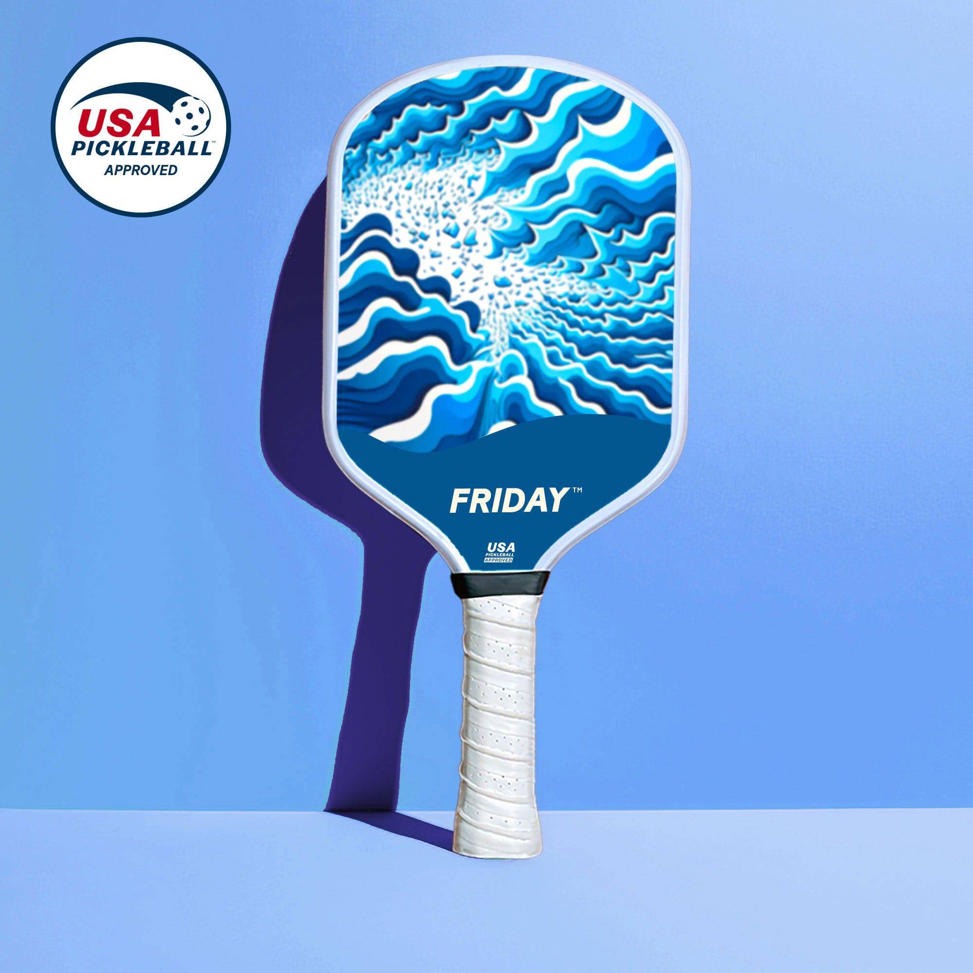 Friday Pickleball Paddle | Carbon Fiber (16mm)