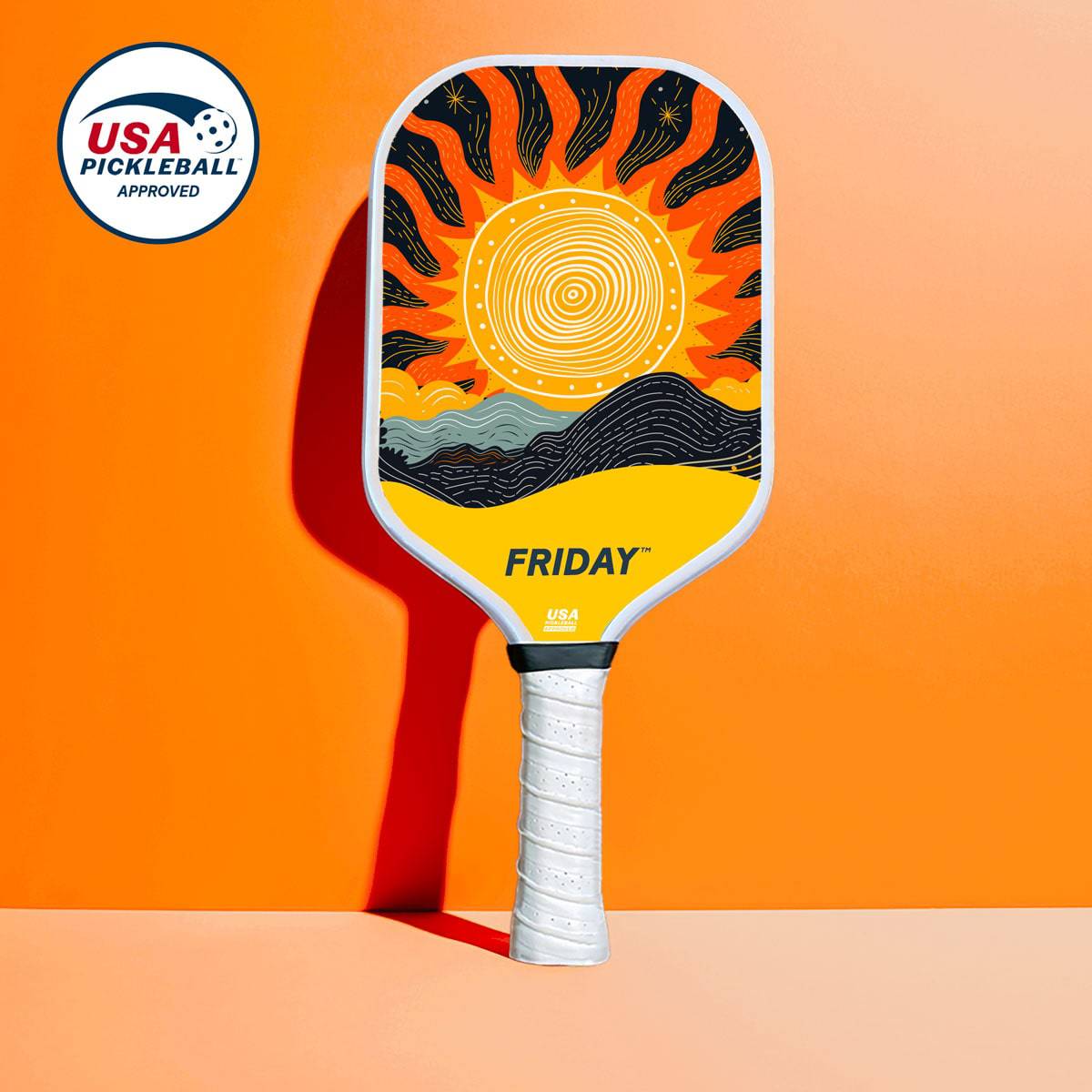 Friday Pickleball Paddle | Carbon Fiber (16mm) - Friday Pickleball