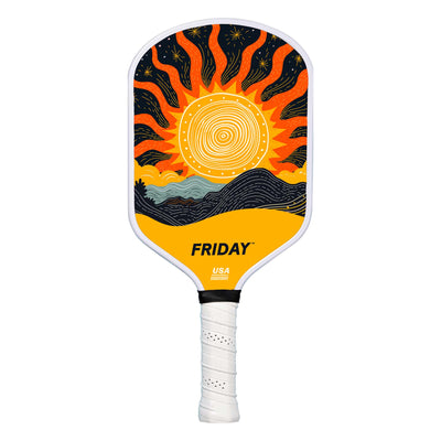 Friday Pickleball Paddle | Carbon Fiber (16mm) - Friday Pickleball
