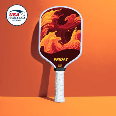 Friday Pickleball Paddle | Carbon Fiber (16mm) - Friday Pickleball
