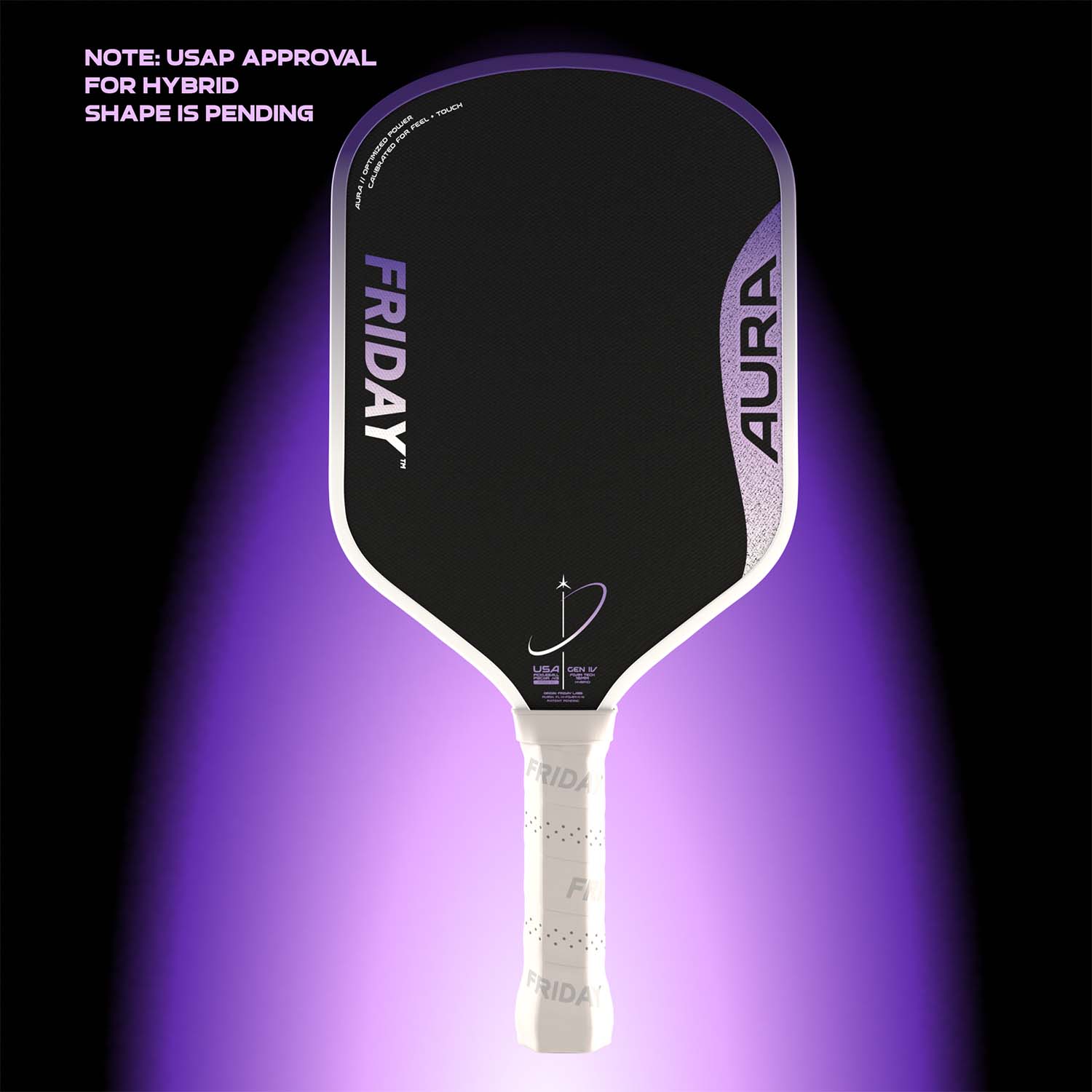 Friday Aura Paddle | Gen 4 (16mm) - Friday Pickleball