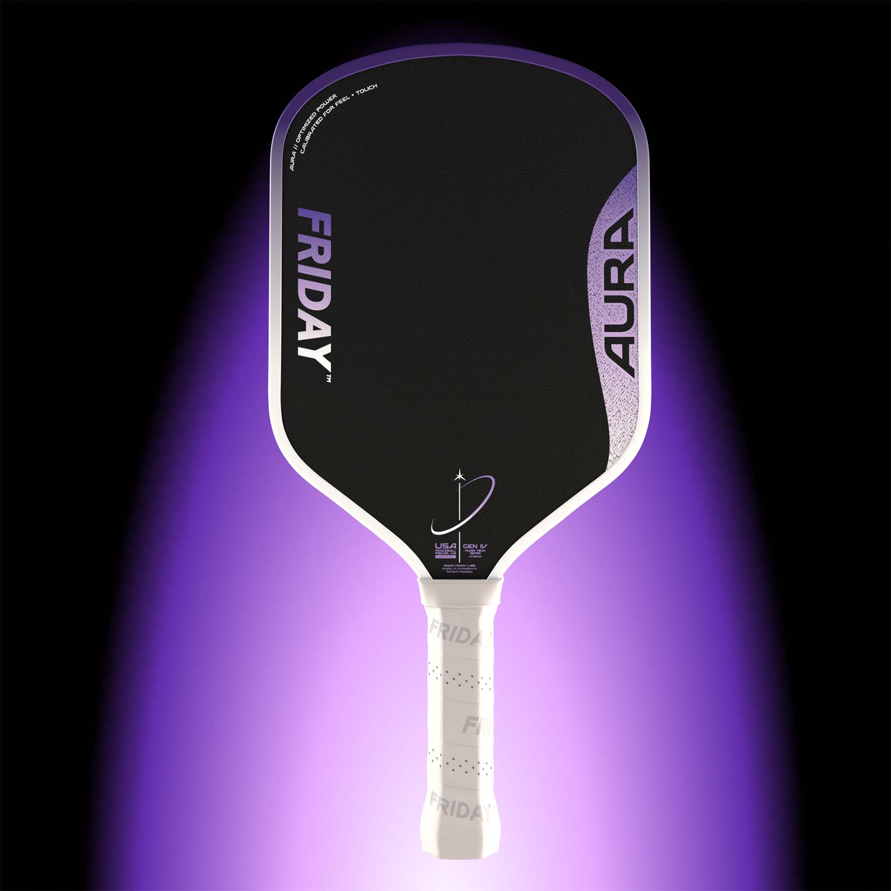 Friday Aura Paddle | Gen 4 (16mm) - Friday Pickleball