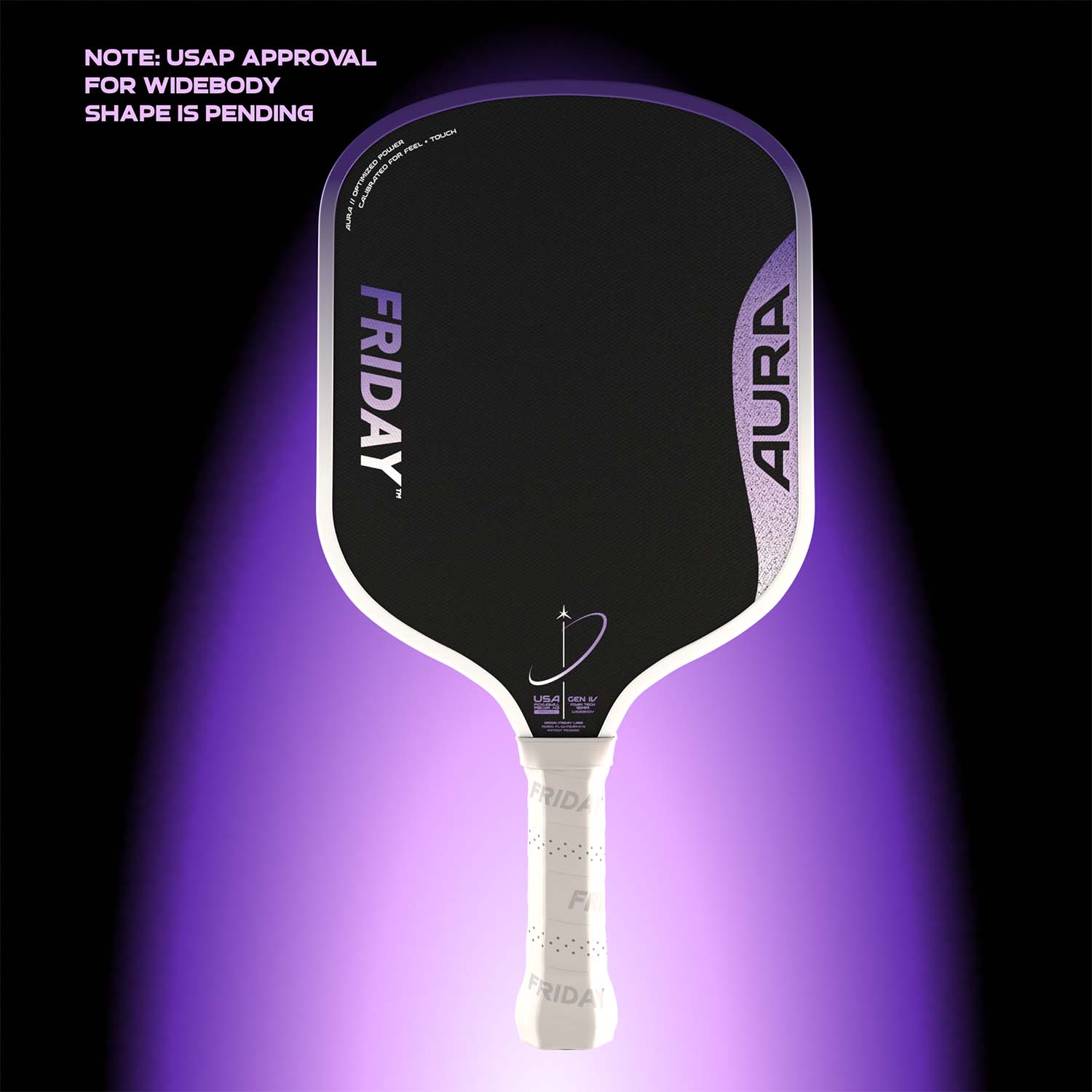 Friday Aura Paddle | Gen 4 (16mm) - Friday Pickleball