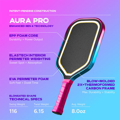 Friday Aura Pro Paddle | Gen 4 (16mm)