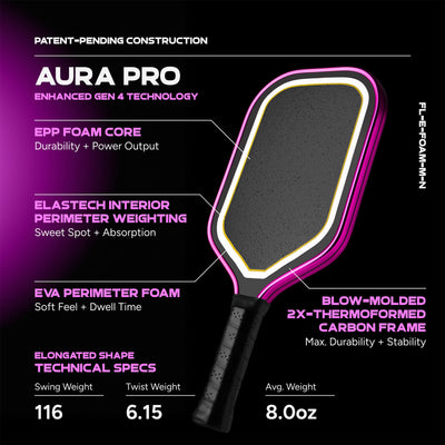 Friday Aura Pro Paddle | Gen 4 (16mm)