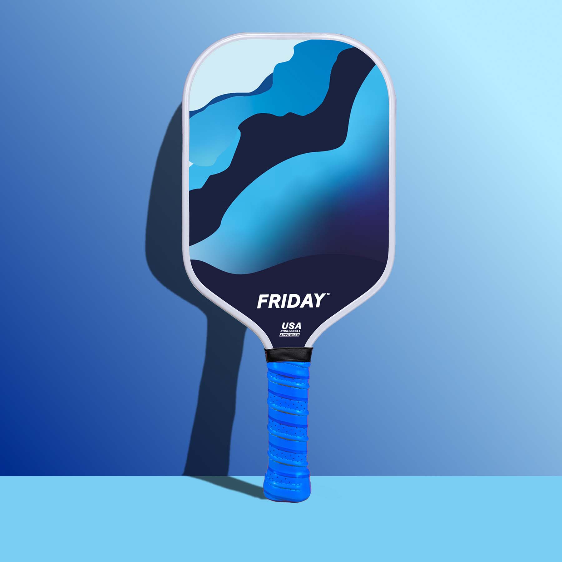 Friday Pickleball Paddle | Carbon Fiber (16mm) - Friday Pickleball