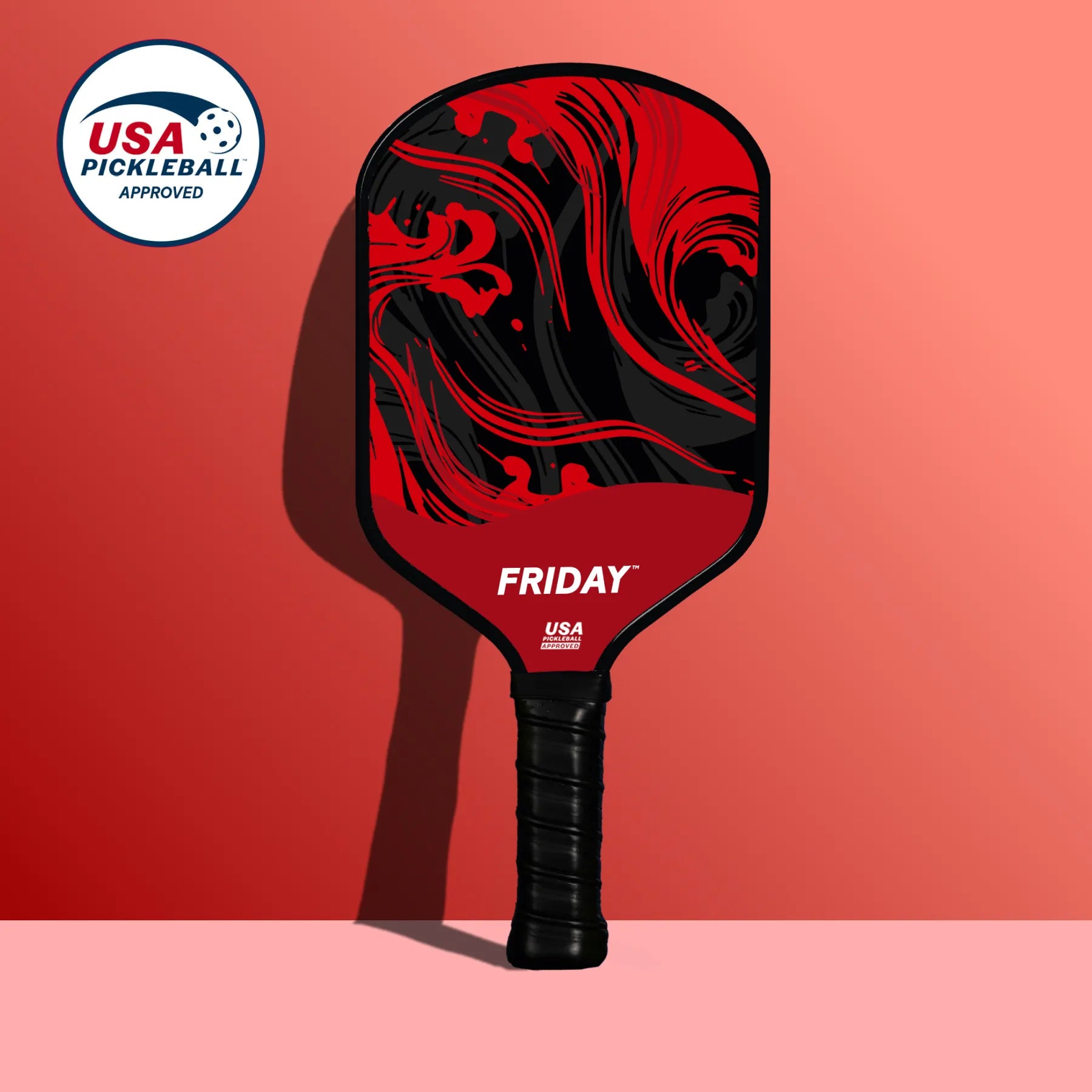 Friday Pickleball Paddle | Carbon Fiber (16mm) - Friday Pickleball