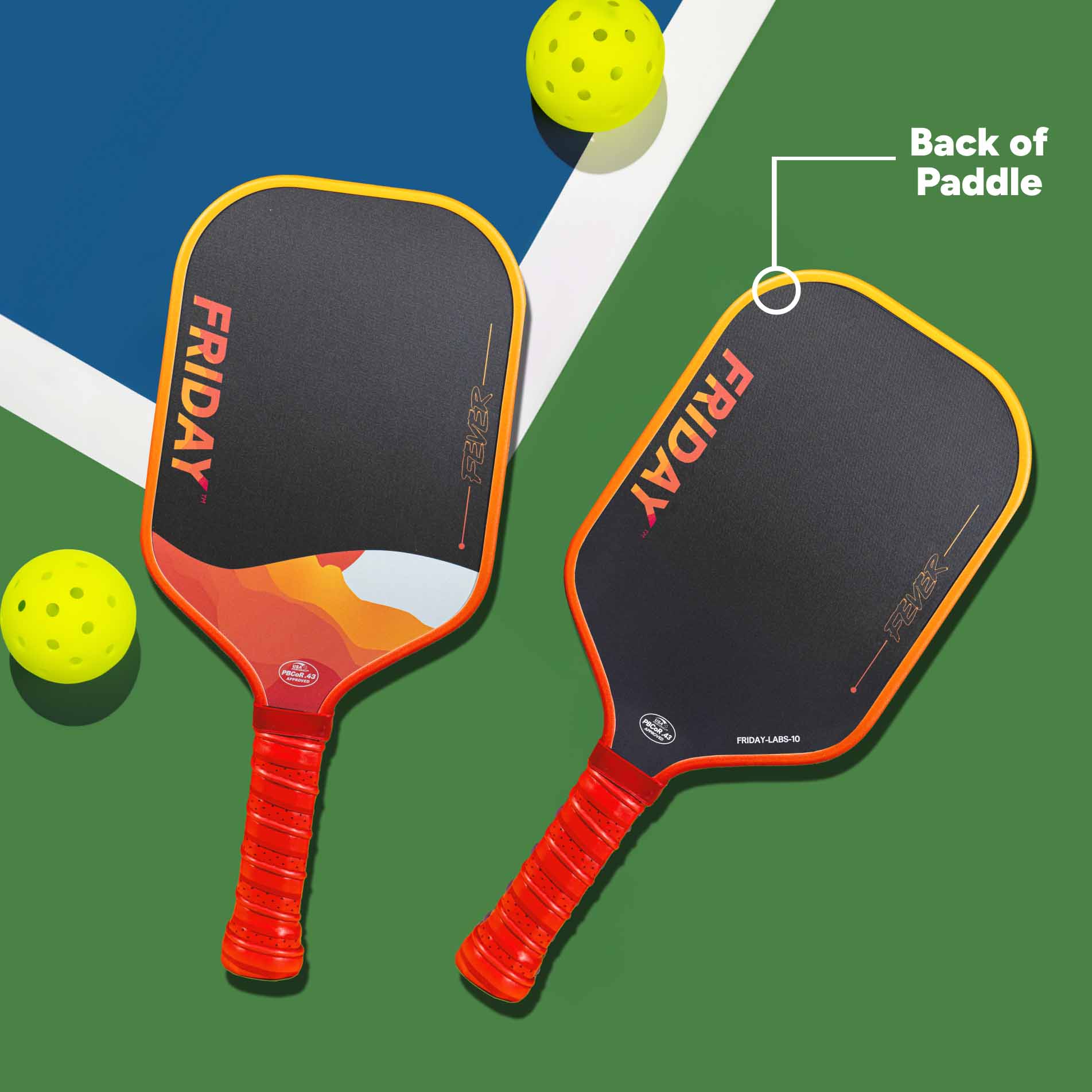 Friday Fever Paddle | Gen 3 (16mm) - Friday Pickleball