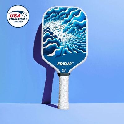 Friday Pickleball Paddle | Carbon Fiber (16mm) - Friday Pickleball