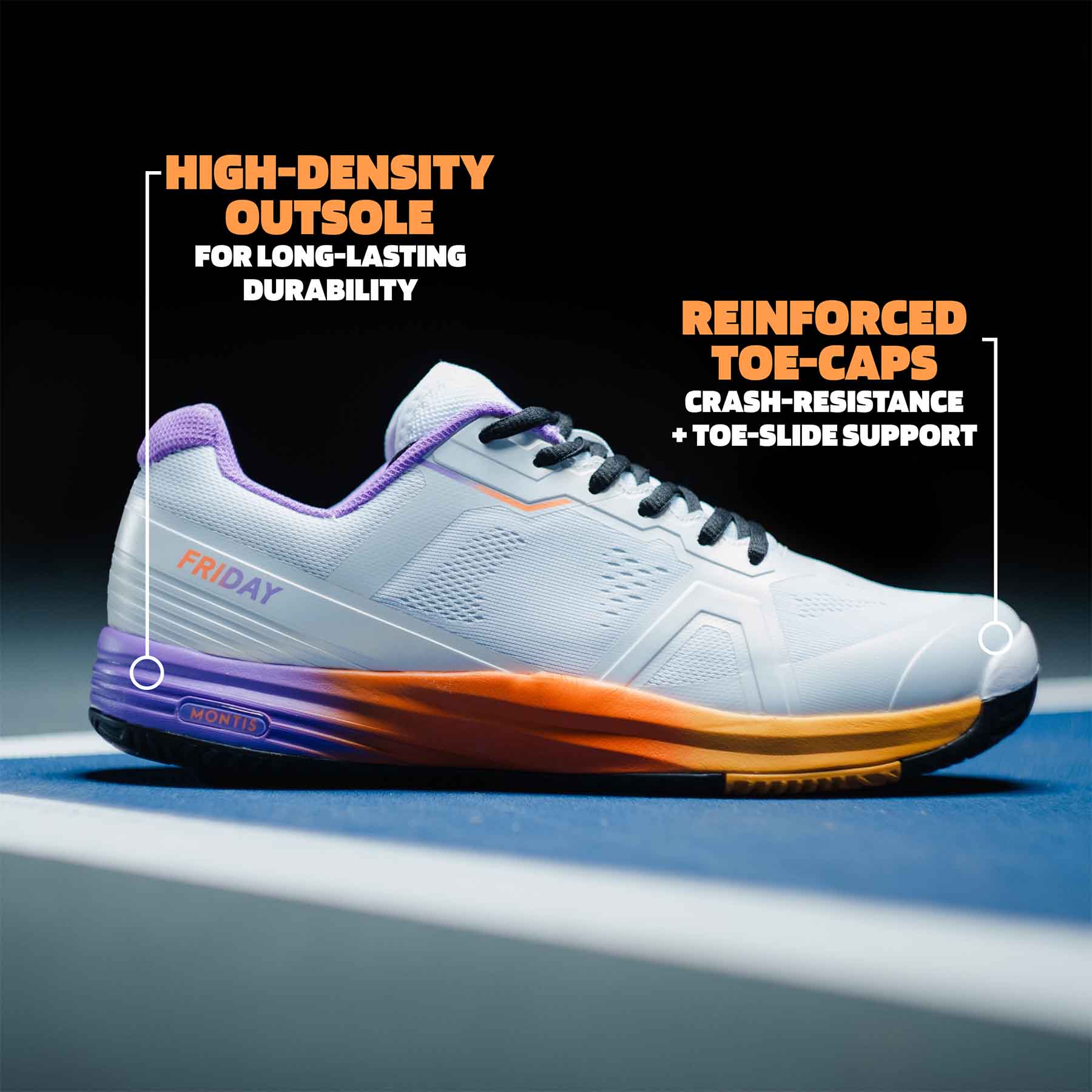 Montis X Friday Sunset Pickleball Shoes - Friday Pickleball