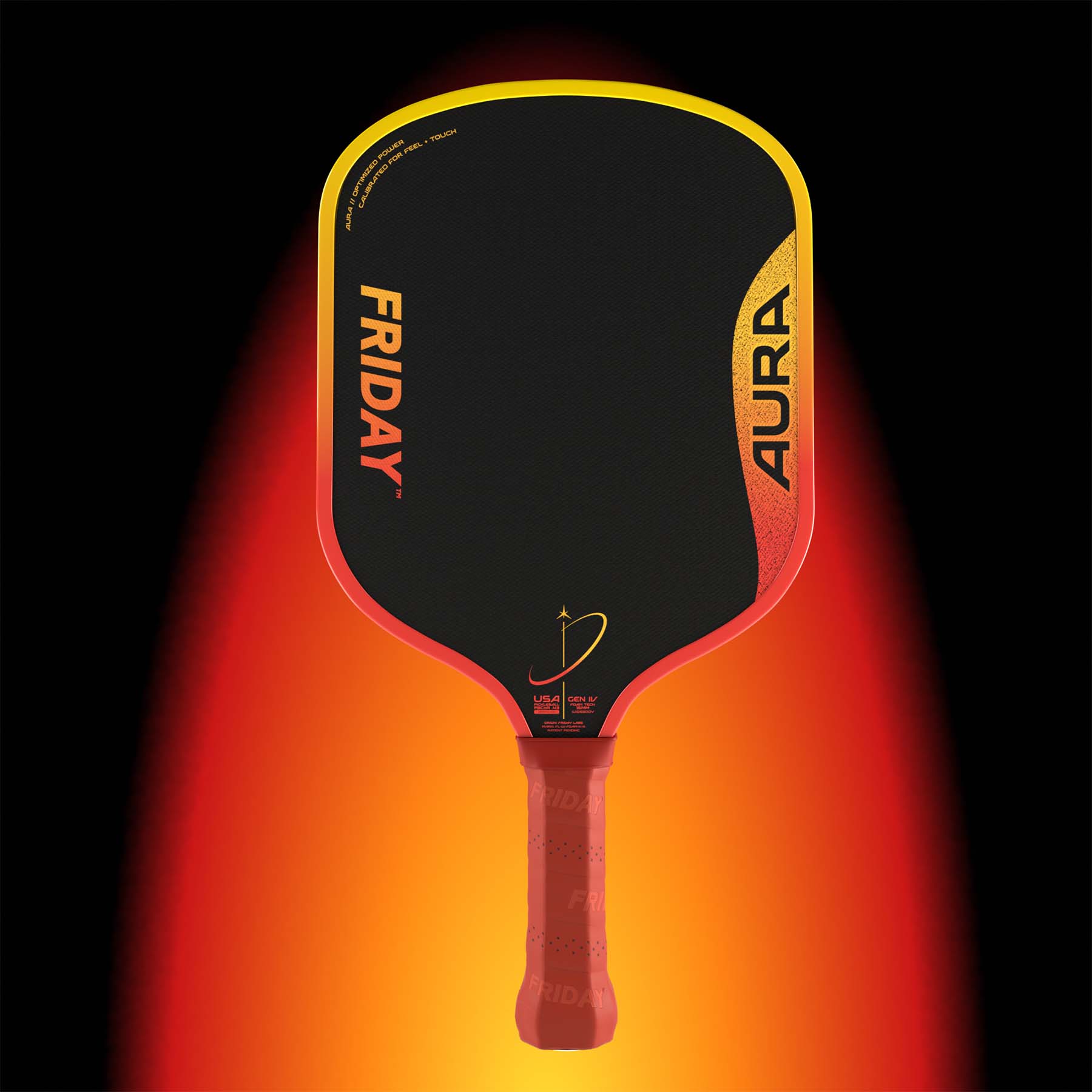 Friday Aura Paddle | Gen 4 (16mm) - Friday Pickleball
