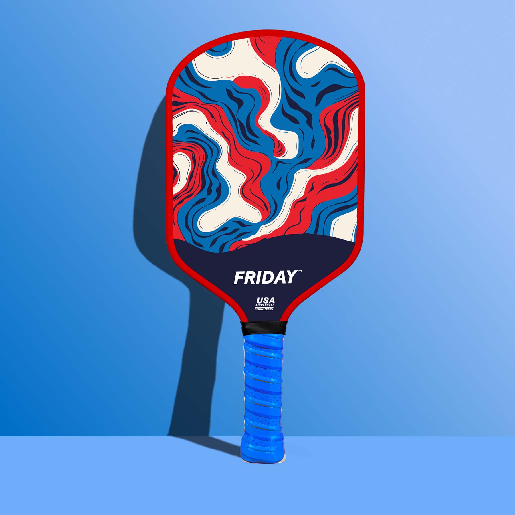 Friday Pickleball Paddle | Carbon Fiber (16mm) - Friday Pickleball