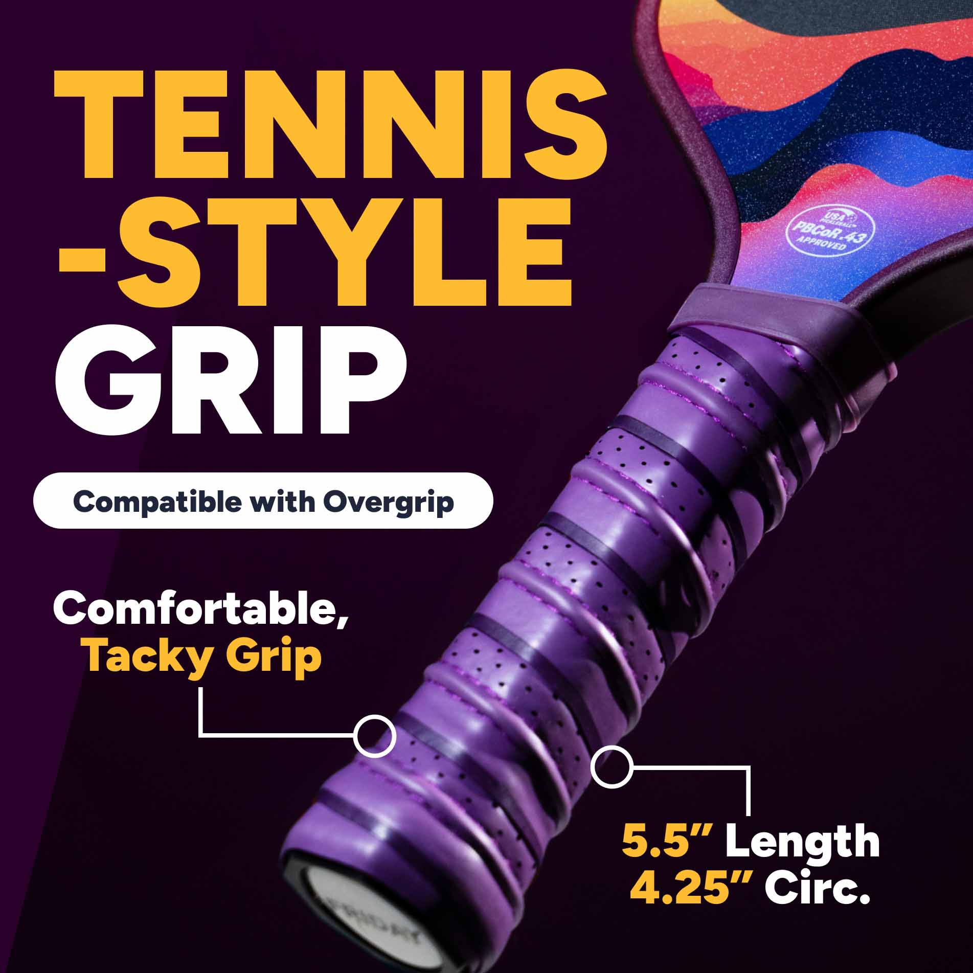 Friday Fever Paddle | Gen 3 (16mm) - Friday Pickleball