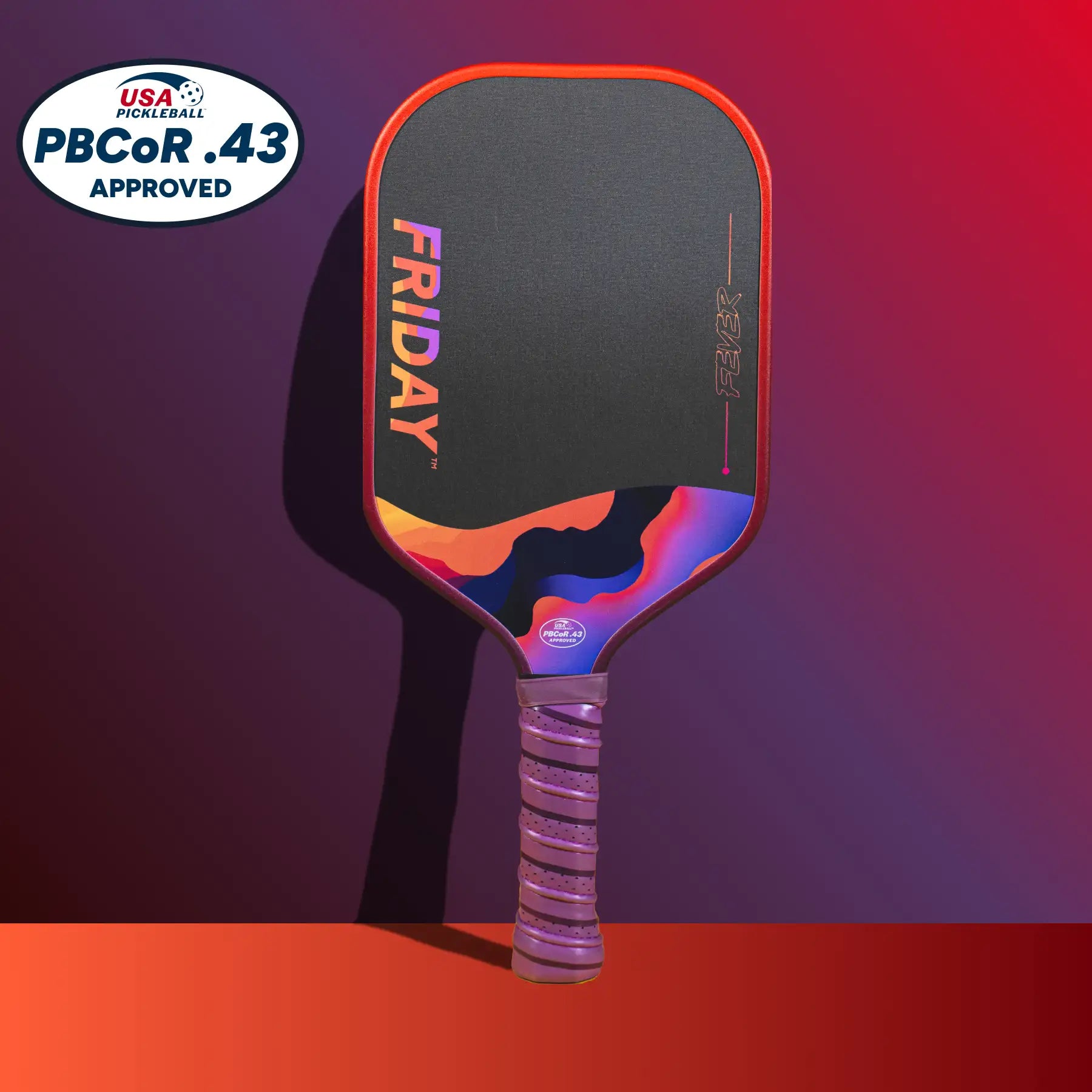 Friday Fever Paddle | Gen 3 (16mm) - Friday Pickleball