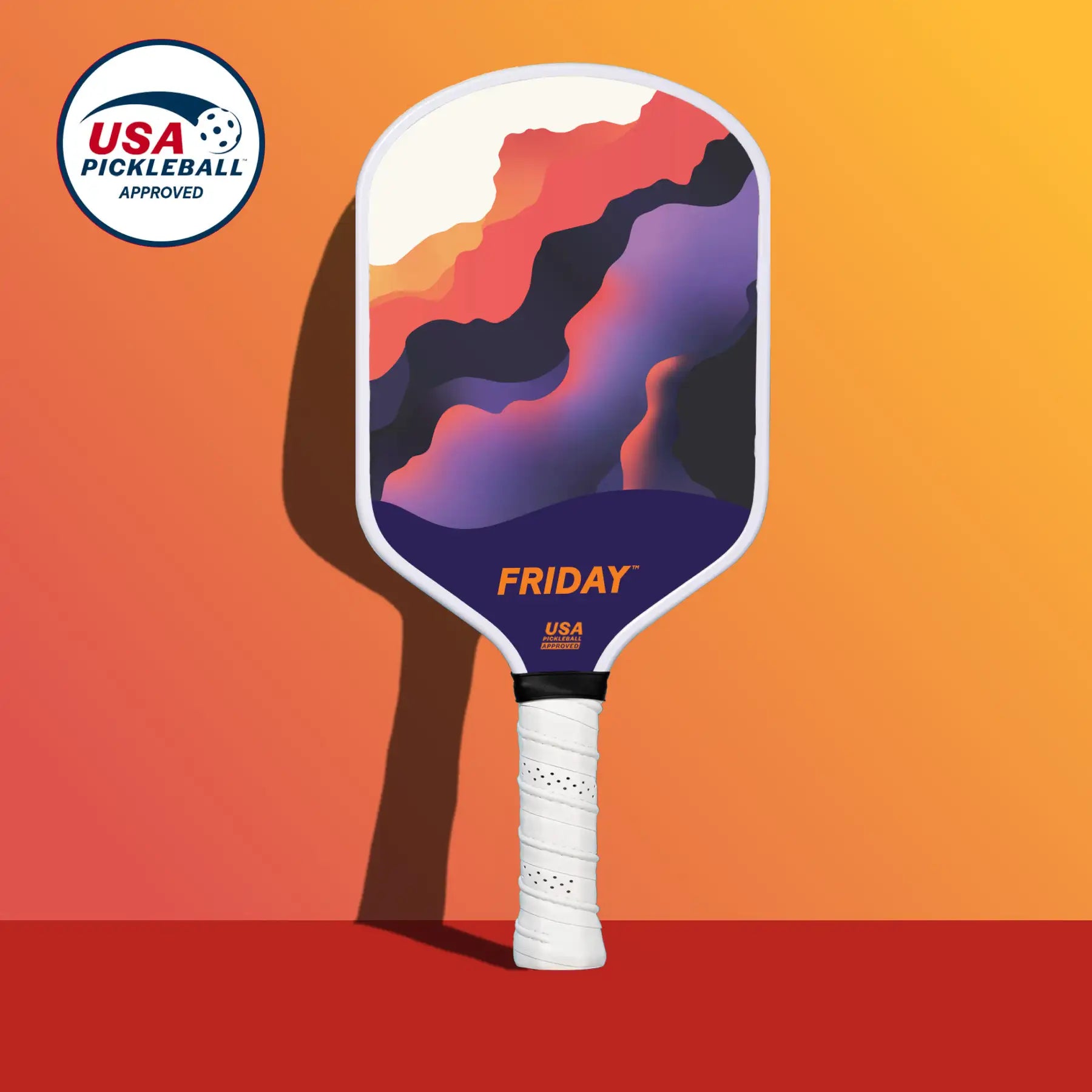Friday Pickleball Paddle | Carbon Fiber (16mm) - Friday Pickleball