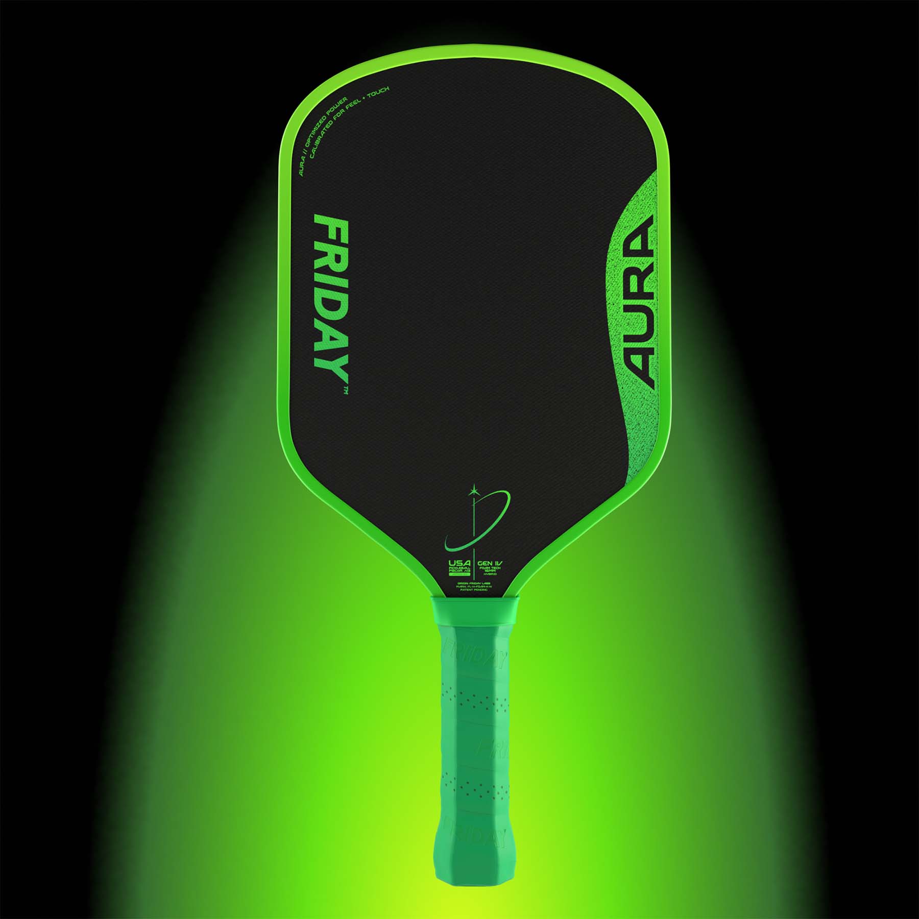 Friday Aura Paddle | Gen 4 (16mm) - Friday Pickleball