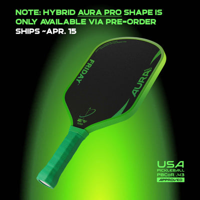 Friday Aura Pro Paddle | Gen 4 (16mm) - Friday Pickleball