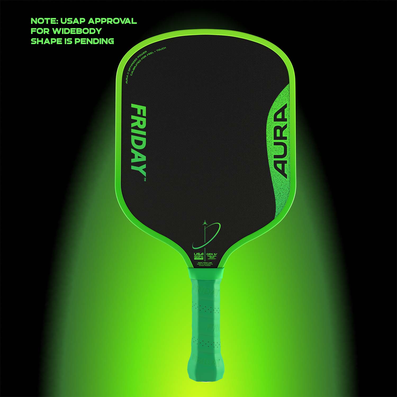 Friday Aura Paddle | Gen 4 (16mm) - Friday Pickleball