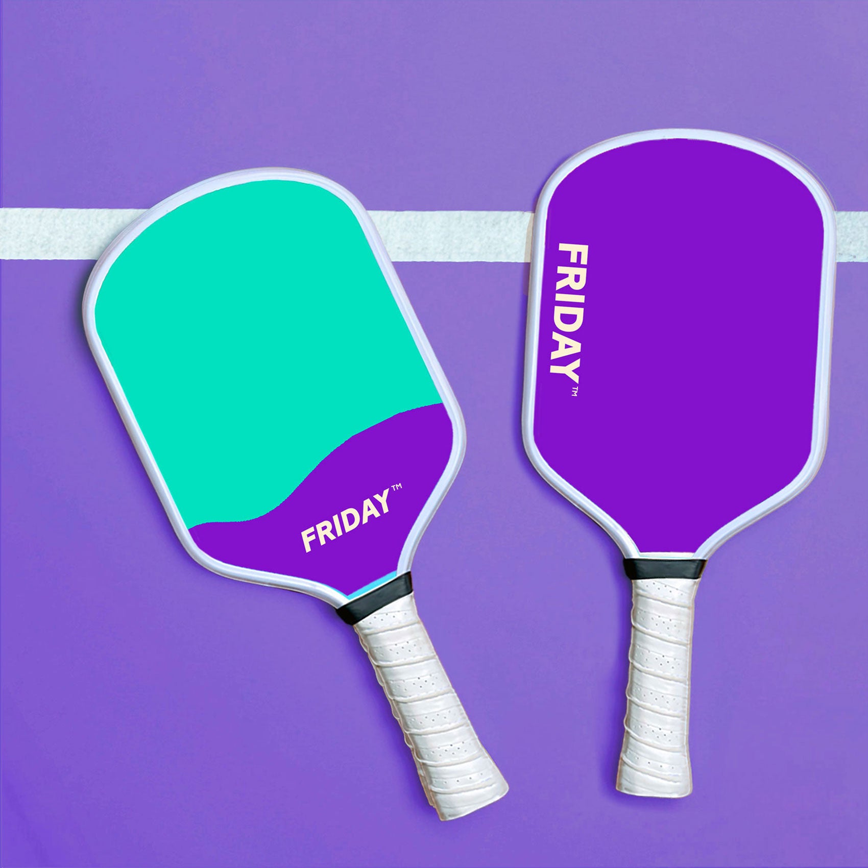 Friday Pickleball Paddle | Carbon Fiber (16mm) - Friday Pickleball